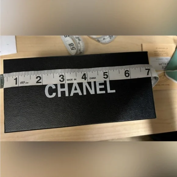 CHANEL empty box black white logo Chanel - Picture 5 of 8